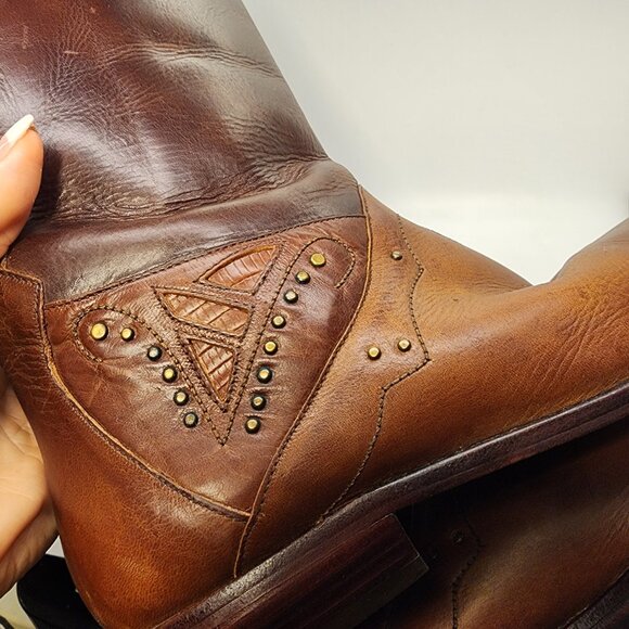 Circle S Boots Vintage - Picture 1 of 16
